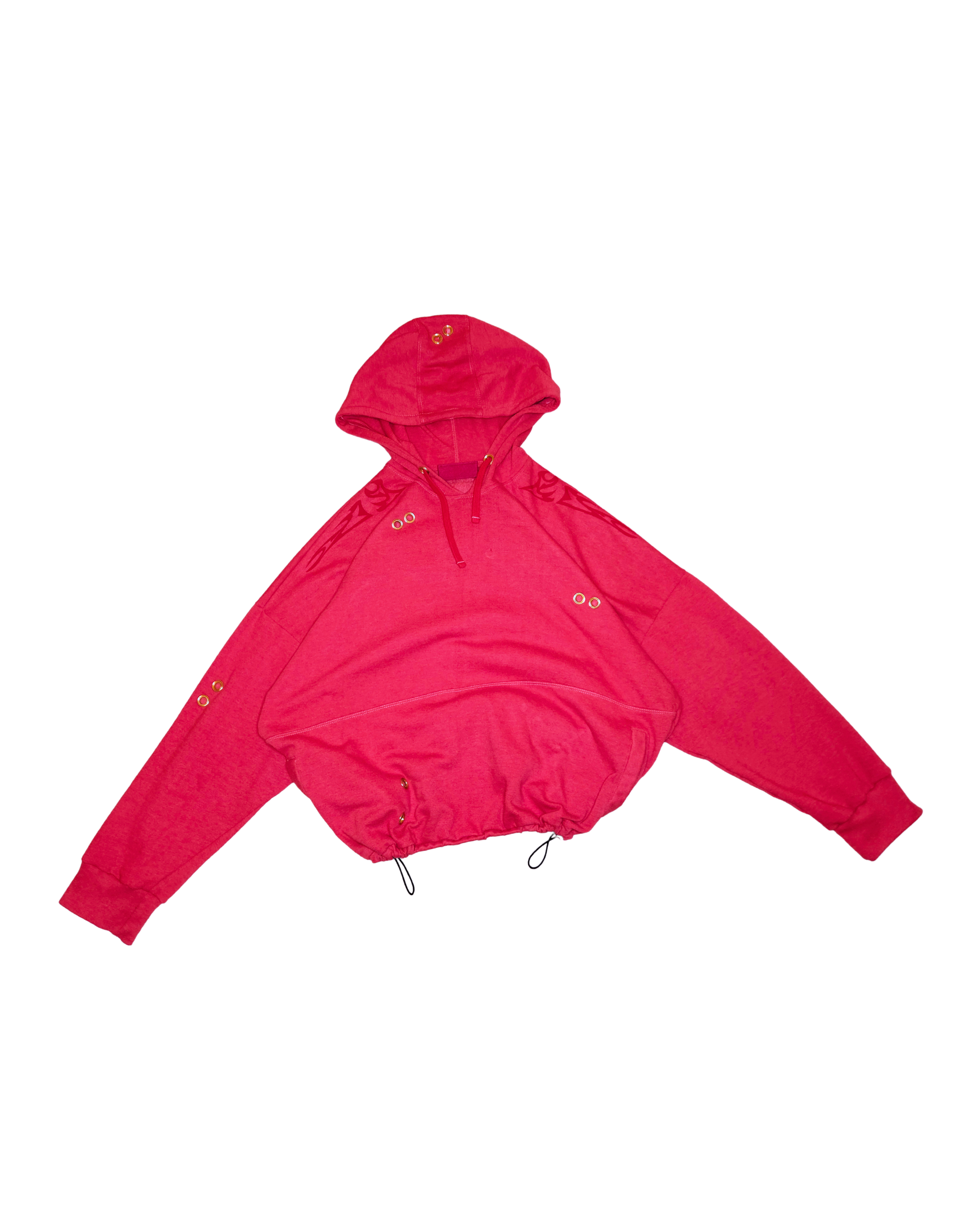 HOODIE ROUGE (M)