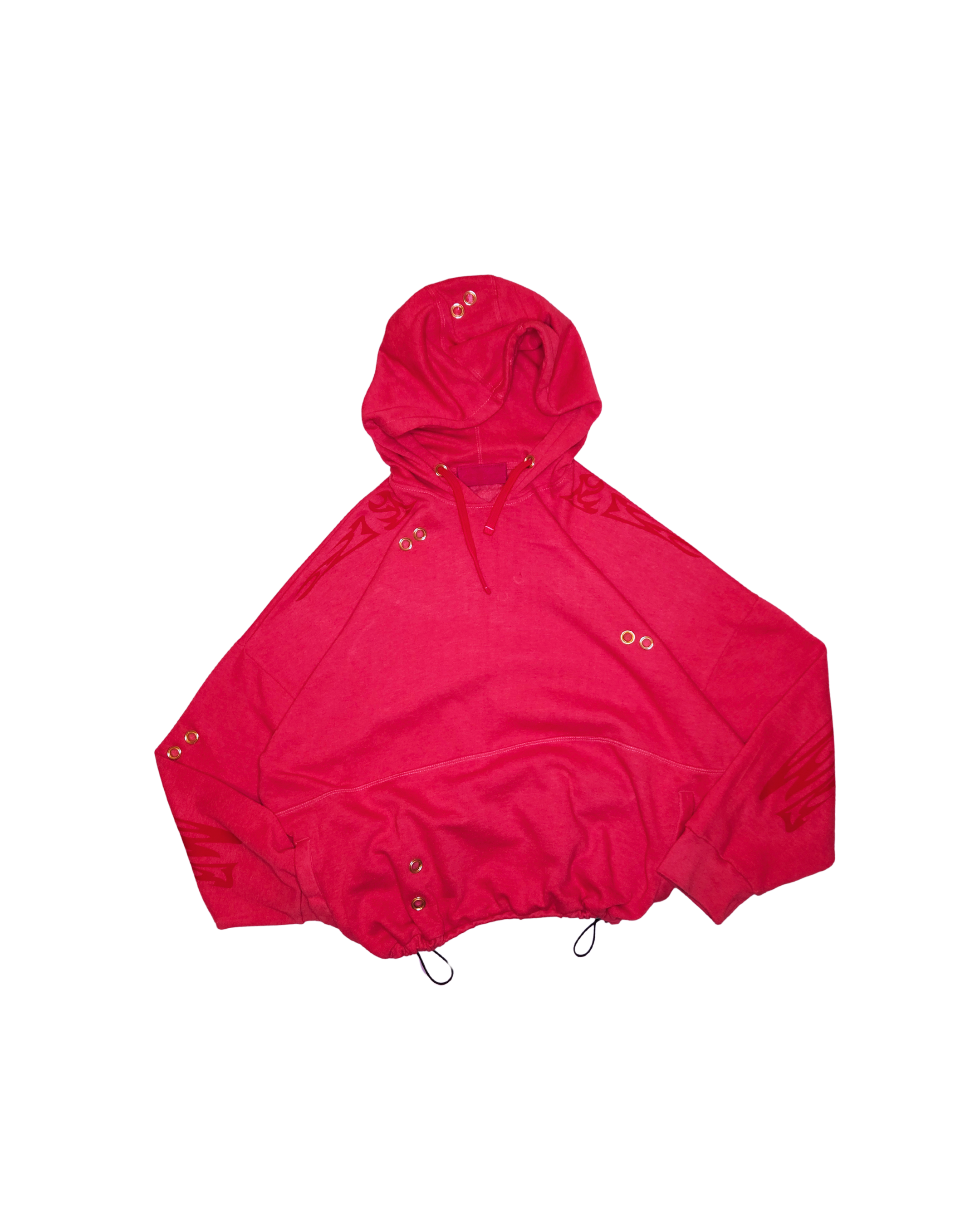 HOODIE ROUGE (M)