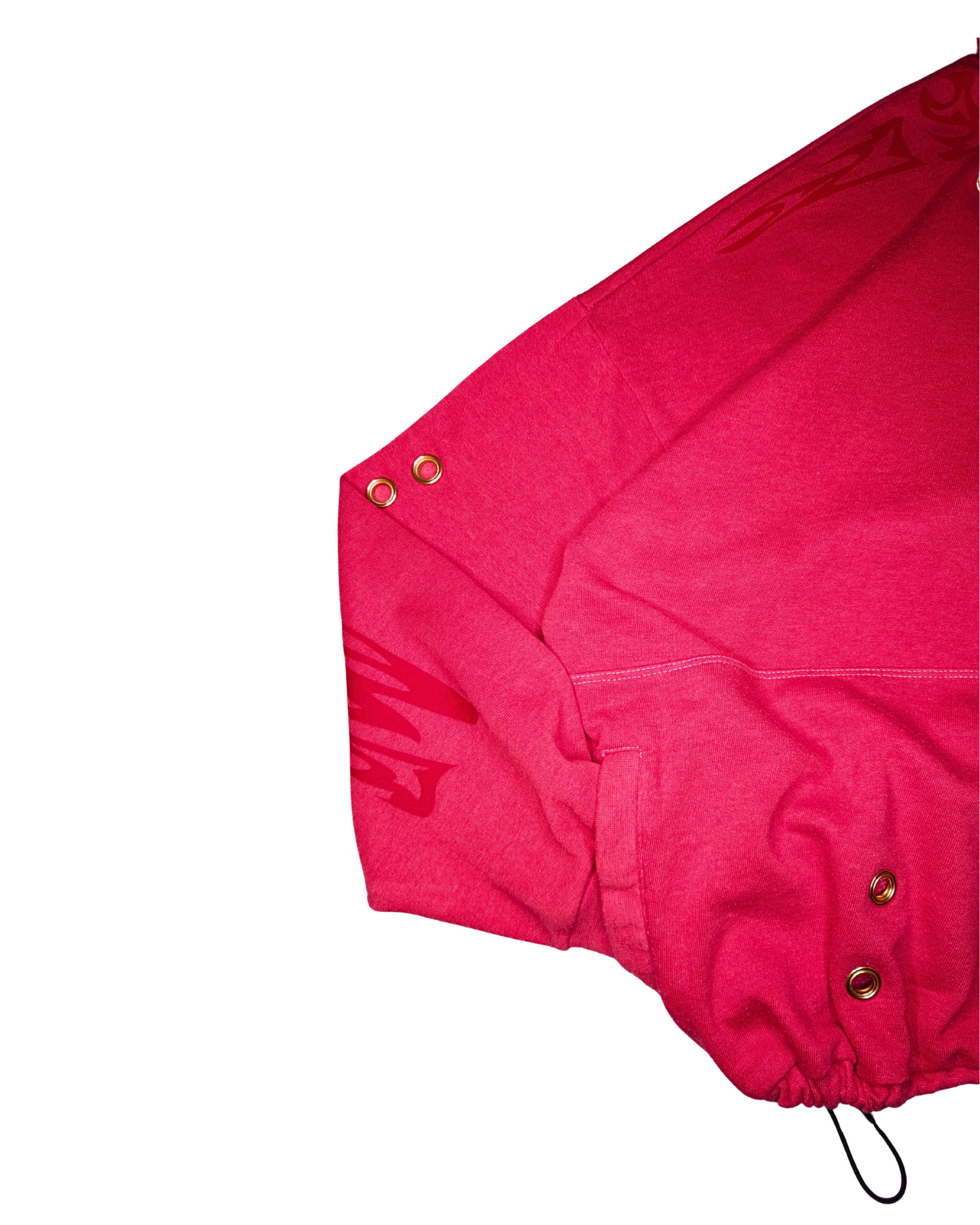 HOODIE ROUGE (M)