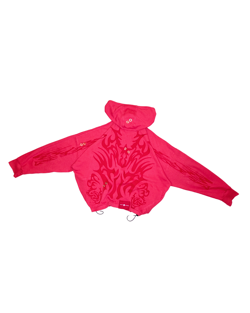 HOODIE ROUGE (M)