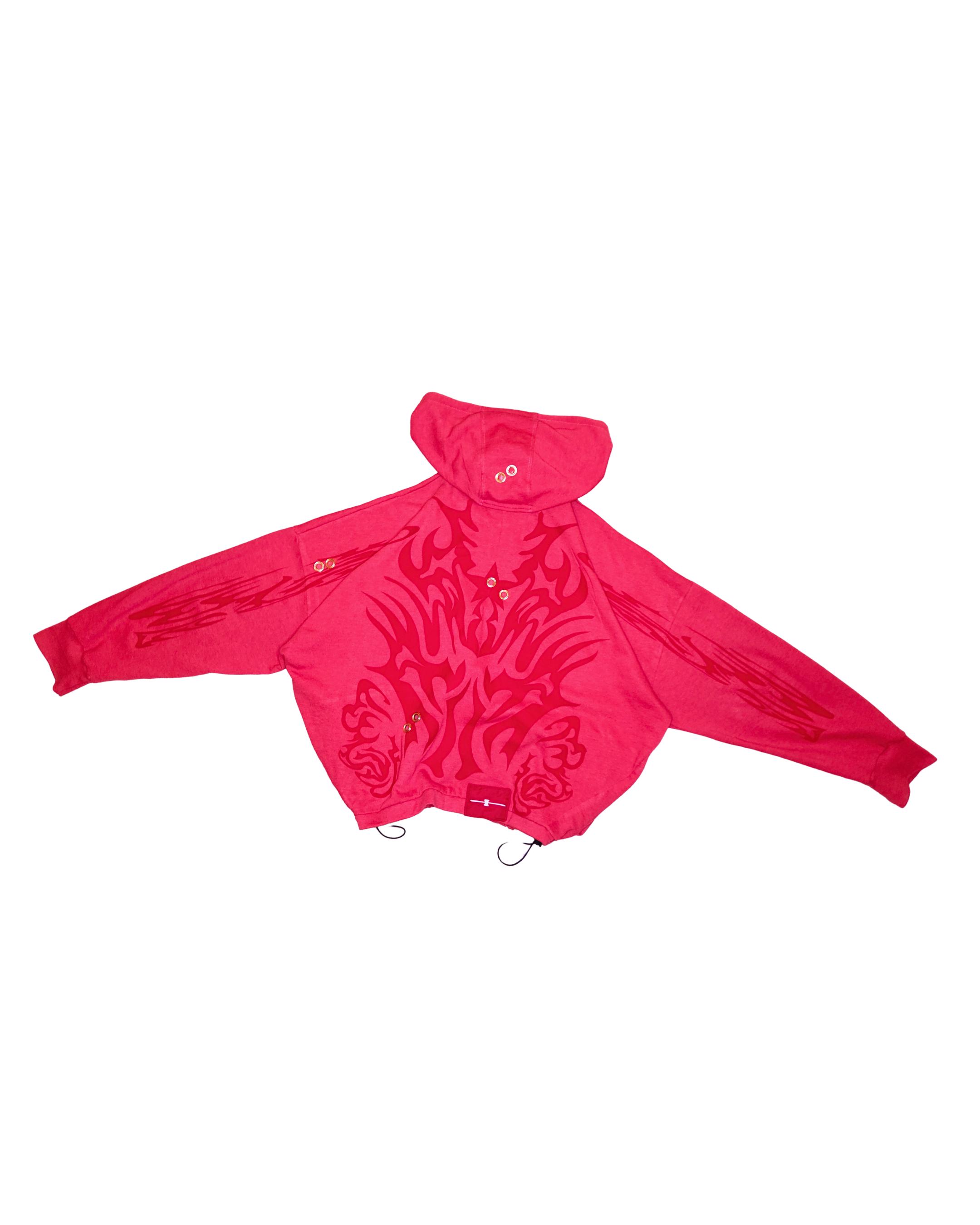 HOODIE ROUGE (M)