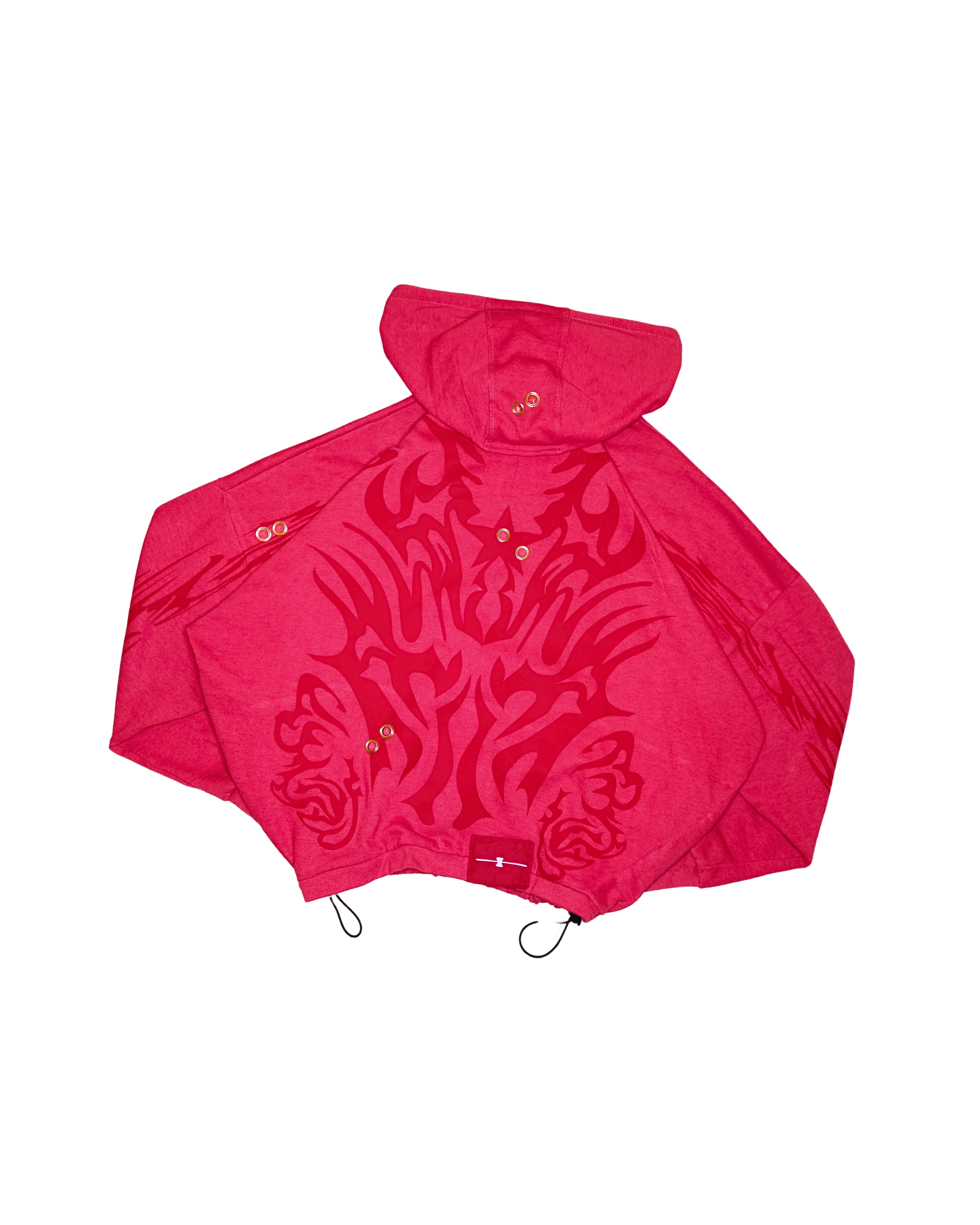 HOODIE ROUGE (M)