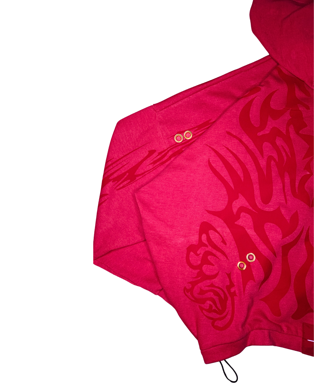 HOODIE ROUGE (M)