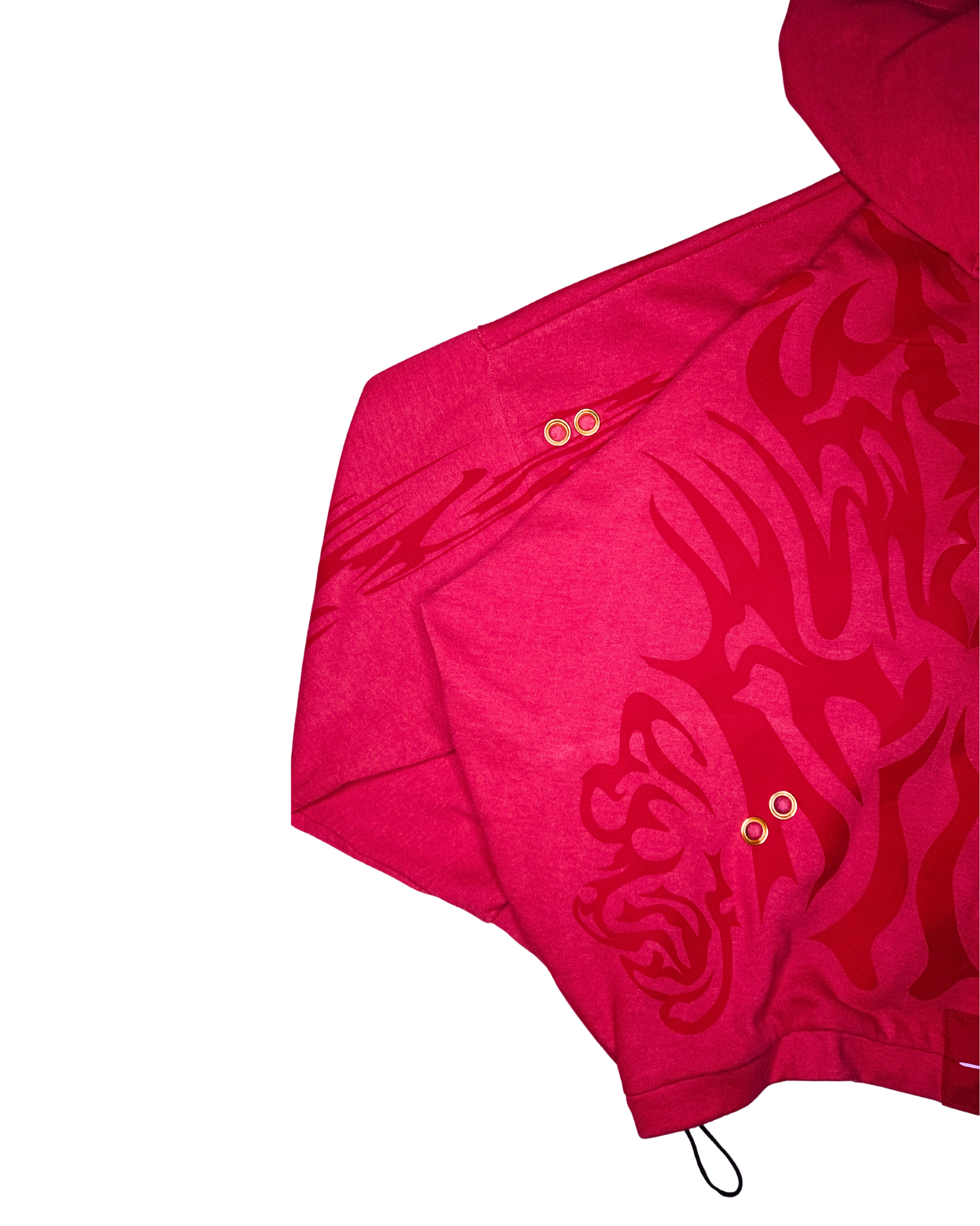 HOODIE ROUGE (M)